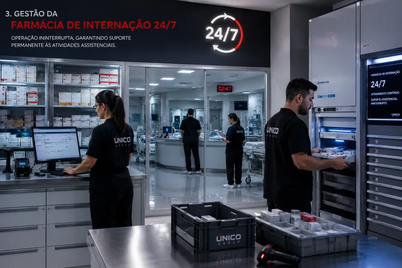 Gestão da Farmácia de Internação 24/7